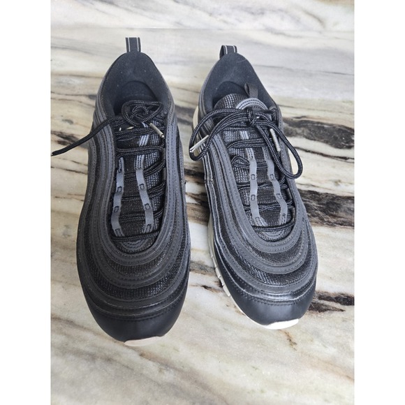 Nike Air Max 97 Shoes Mens Size 8 Black Running Comfort Walking Gym Sneakers - Picture 2 of 13